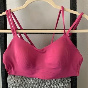 Lululemon, Like a cloud bra light support B/C cup, size 10. *Pink Lychee